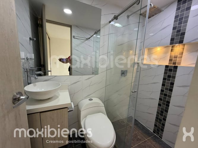 Apartamento de 3 alcobas en arriendo en Pueblo Viejo, La Estrella, 55 m² · foto 9 de 9