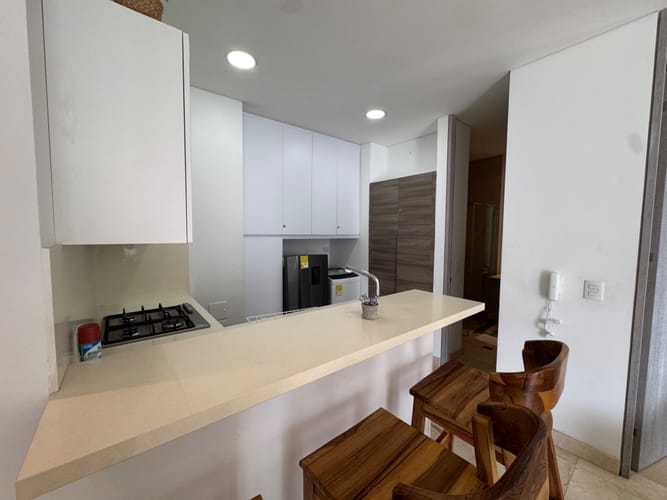 Apartamento de 1 alcoba en arriendo en Bellavista, Santa Marta, 71 m² · foto 3 de 20