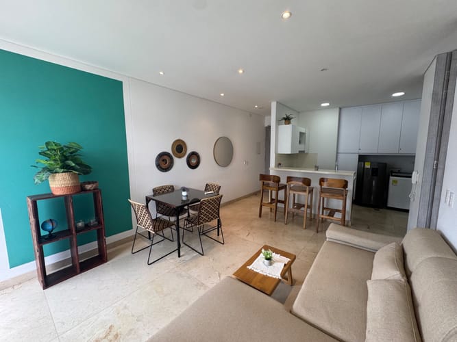 Apartamento de 1 alcoba en arriendo en Bellavista, Santa Marta, 71 m² · foto 4 de 20