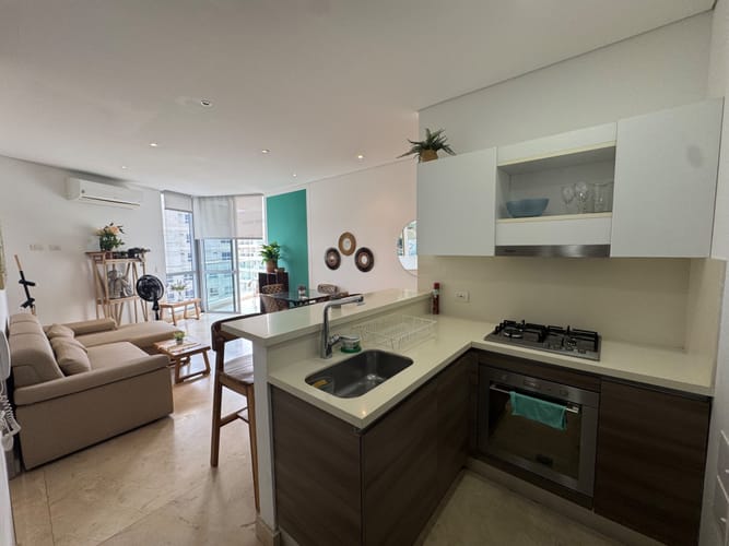 Apartamento de 1 alcoba en arriendo en Bellavista, Santa Marta, 71 m² · foto 12 de 20