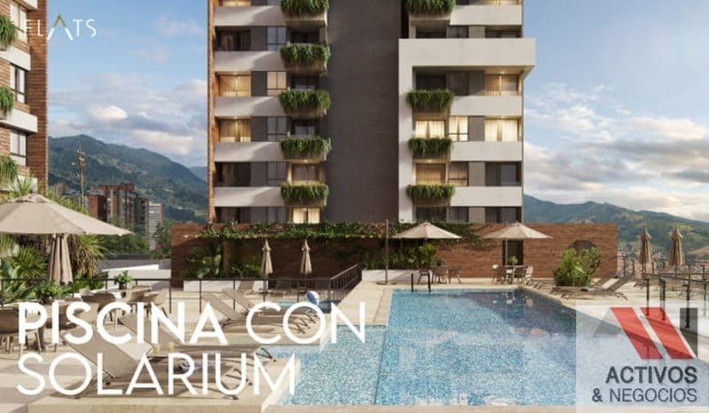 Apartamento de 2 alcobas en arriendo en Los Balsos, Medellín, 87 m² · foto 2 de 12