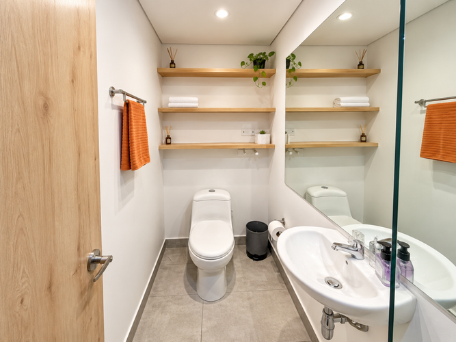 Apartaestudio en venta en Marly, Bogotá, 19 m² · foto 7 de 9