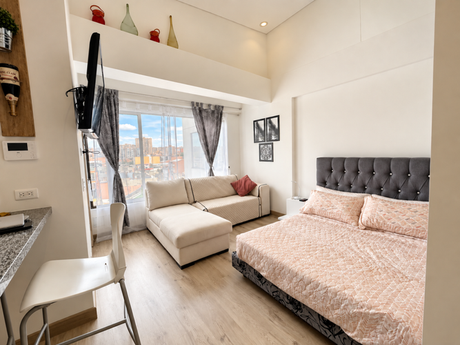 Apartaestudio en venta en Spring, Bogotá, 26 m² · foto 5 de 8