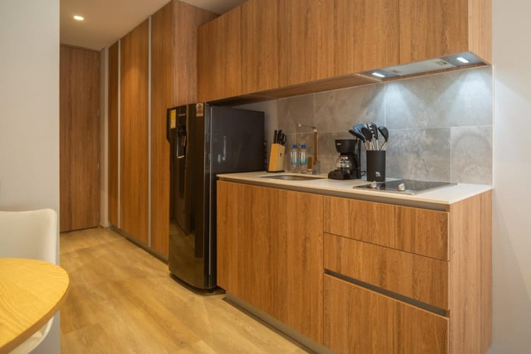 Apartaestudio en venta en Chicó Reservado, Bogotá, 23 m² · foto 6 de 9