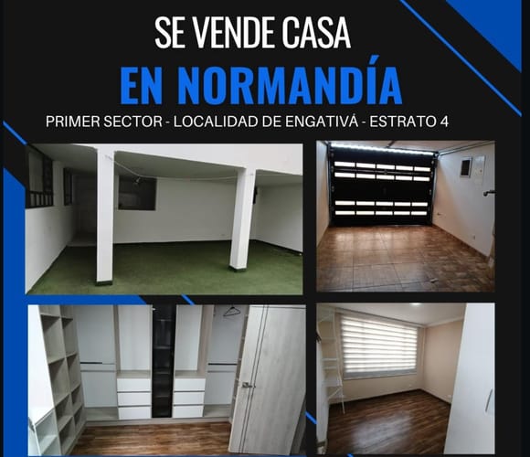 Casa de 6 alcobas en venta en Normandia, Bogotá, 380 m² · foto 2 de 3