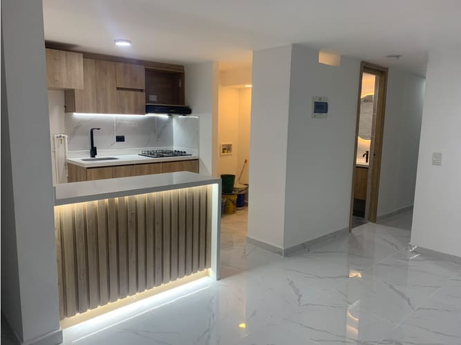 Apartamento de 3 alcobas en venta en Hato Viejo, Bello, 58 m² · foto 4 de 23