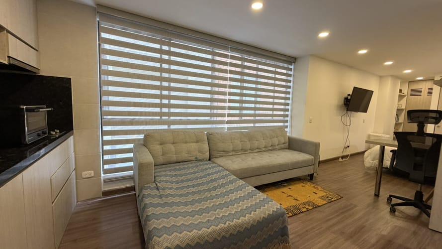 Apartaestudio en venta en Santa Barbara Central, Bogotá, 33 m² · foto 12 de 15