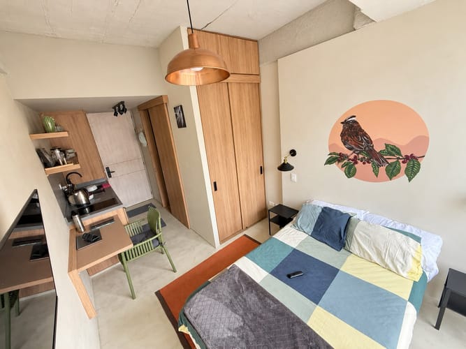 Apartamento de 1 alcoba en arriendo en Chico Norte, Bogotá, 20 m² · foto 2 de 13