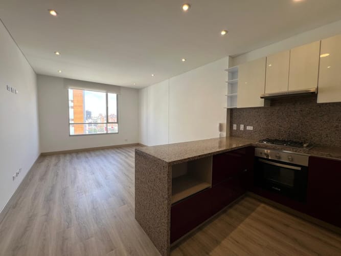 Apartamento de 1 alcoba en arriendo en Chico Norte, Bogotá, 53 m² · foto 3 de 24