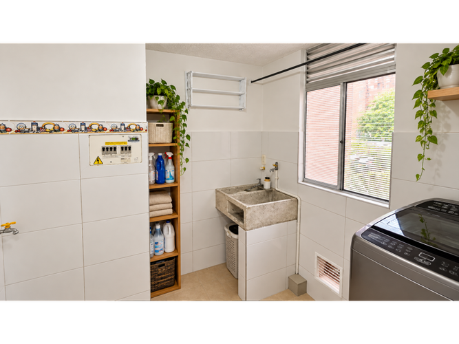 Apartamento de 2 alcobas en venta en Sietetrojes, Mosquera, 48 m² · foto 3 de 8