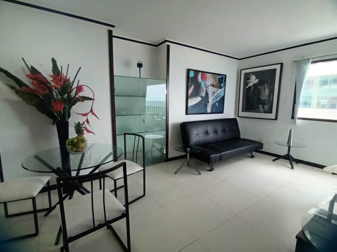Apartamento de 1 alcoba en arriendo en Bocagrande, Cartagena, 55 m² · foto 5 de 24
