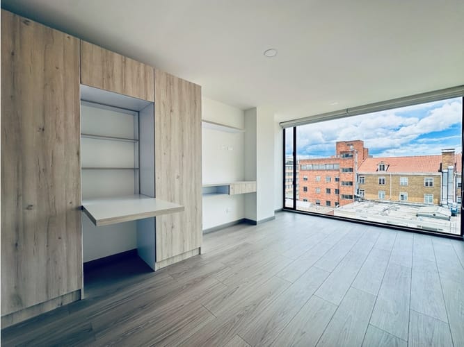 Apartaestudio en venta en Chapinero, Bogotá, 23 m² · foto 2 de 21