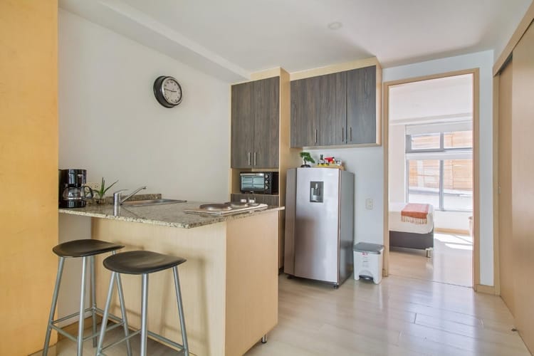 Apartaestudio en venta en Altos Del Poblado, Medellín, 40 m² · foto 1 de 12