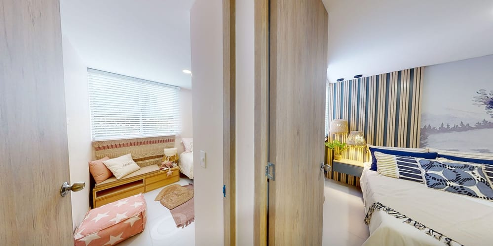 Apartamento de 3 alcobas en venta en El Chingui, Envigado, 65 m² · foto 3 de 10