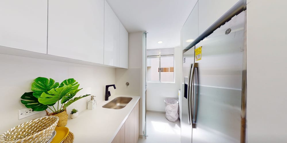 Apartamento de 3 alcobas en venta en El Chingui, Envigado, 65 m² · foto 4 de 10