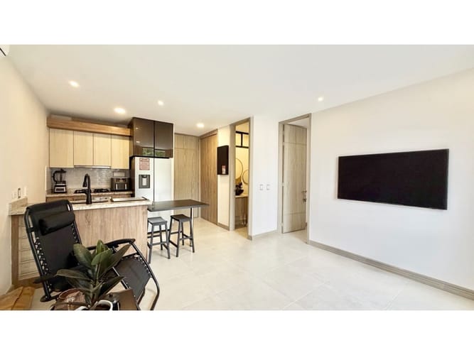 Apartamento de 1 alcoba en venta en Pance, Cali, 50 m² · foto 4 de 24