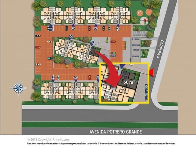 Apartamento de 3 alcobas en venta en Ciudad Verde, Soacha, 50 m² · foto 9 de 9