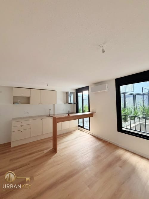 ALQUILER MONOAMBIENTE A ESTRENAR SEMI EQUIPADO, GRAN TERRAZA - CORDON SOHO · Foto 2