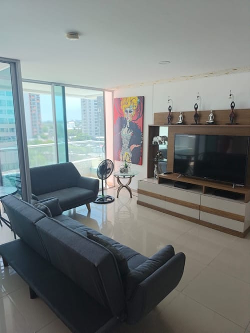 Apartamento de 2 alcobas en venta en Marbella, Cartagena, 95 m² · foto 2 de 24