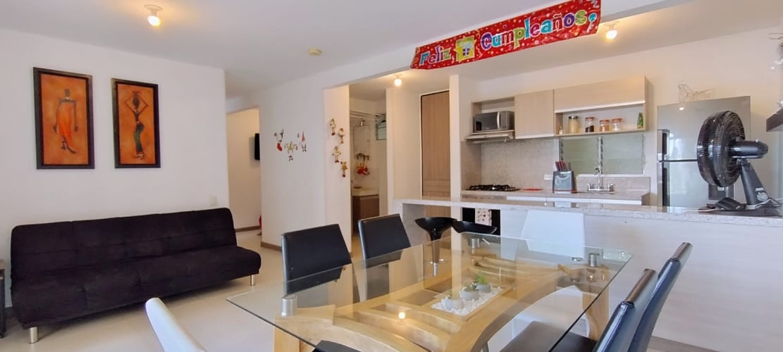 Apartamento de 3 alcobas en arriendo en Ricaurte, Ricaurte, 82 m² · foto 4 de 24