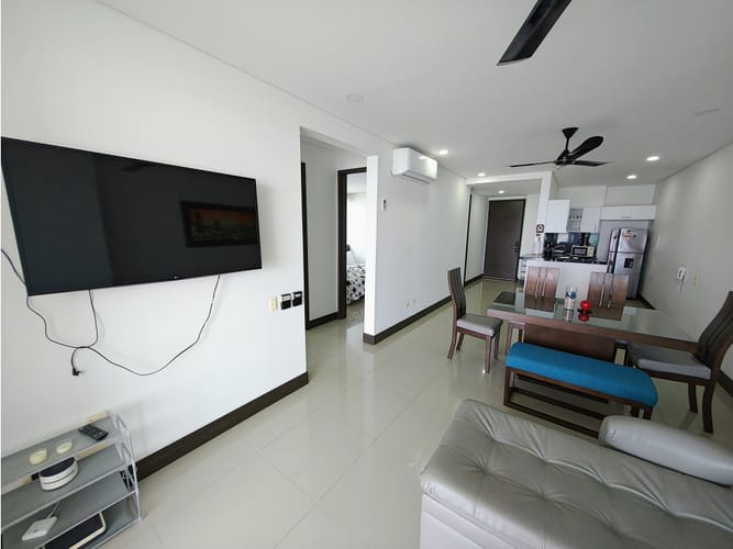 Apartamento de 2 alcobas en arriendo en Marbella, Cartagena, 97 m² · foto 3 de 24