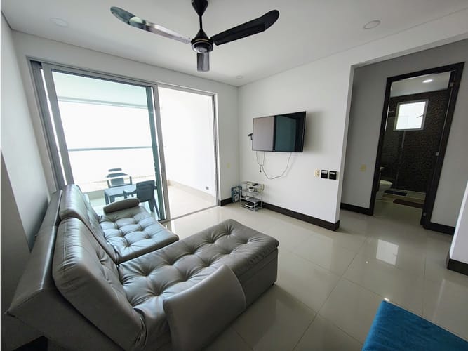 Apartamento de 2 alcobas en arriendo en Marbella, Cartagena, 97 m² · foto 4 de 24