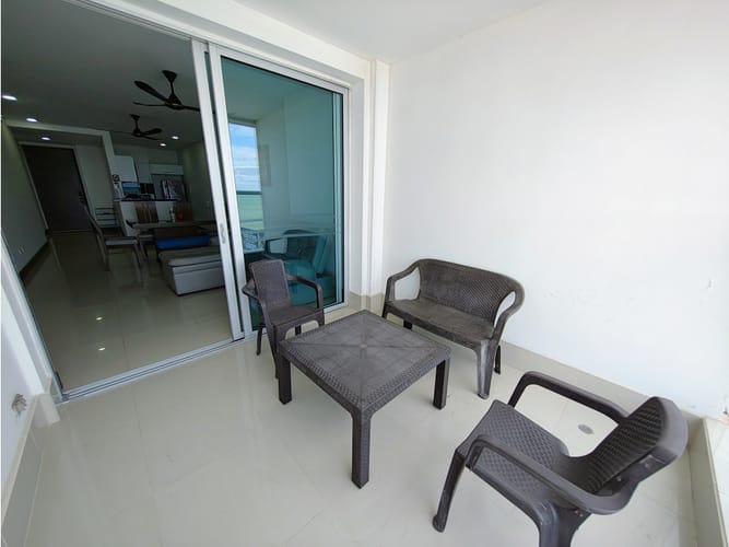 Apartamento de 2 alcobas en arriendo en Marbella, Cartagena, 97 m² · foto 5 de 24