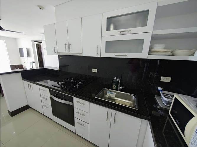 Apartamento de 2 alcobas en arriendo en Marbella, Cartagena, 97 m² · foto 9 de 24