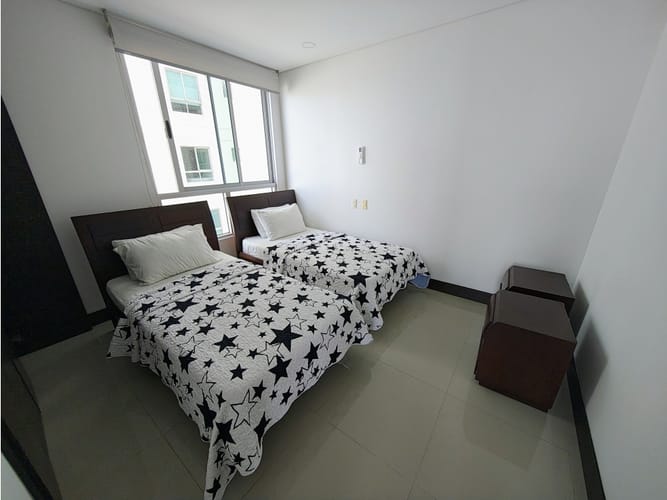Apartamento de 2 alcobas en arriendo en Marbella, Cartagena, 97 m² · foto 19 de 24