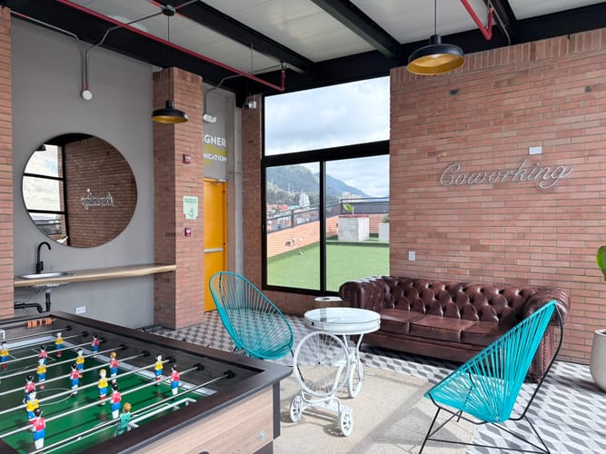 Studio for rent in Chapinero, Bogotá