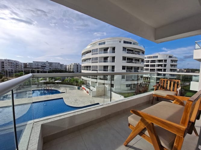 Apartamento de 2 alcobas en venta en Serena Del Mar, Cartagena, 62 m² · foto 1 de 11