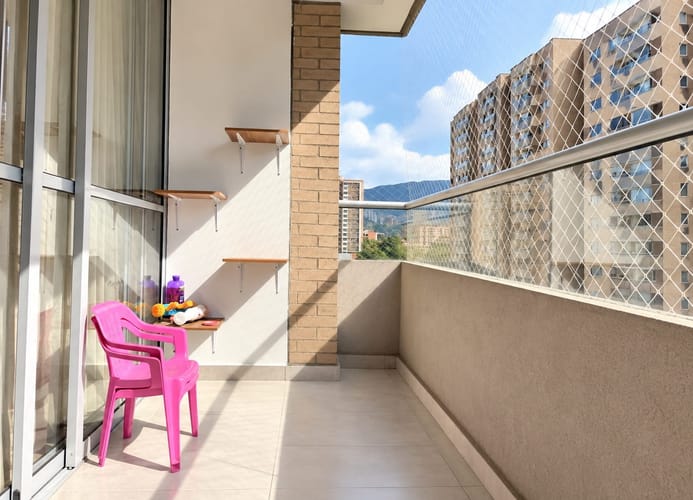 Apartamento de 3 alcobas en venta en Mesa, Envigado, 89 m² · foto 8 de 11