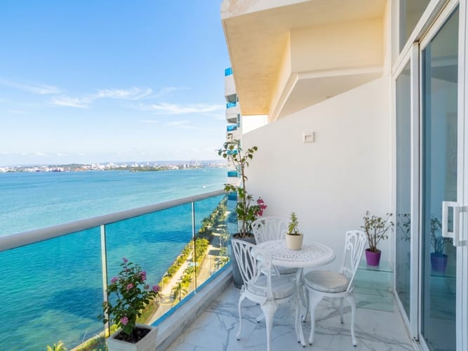 Apartamento de 1 alcoba en venta en Castillogrande, Cartagena, 78 m² · foto 6 de 19