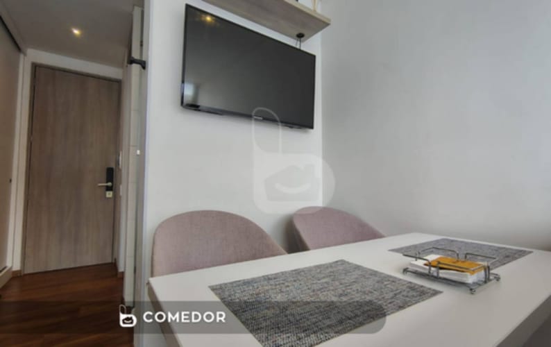Apartamento de 1 alcoba en venta en Chico Norte, Bogotá, 21 m² · foto 4 de 17