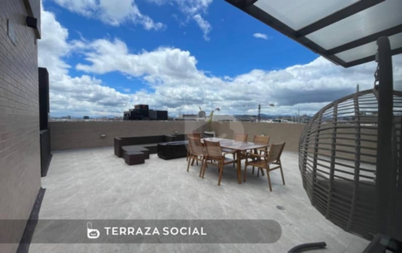 Apartaestudio en arriendo en Chico Norte, Bogotá, 24 m² · foto 6 de 7