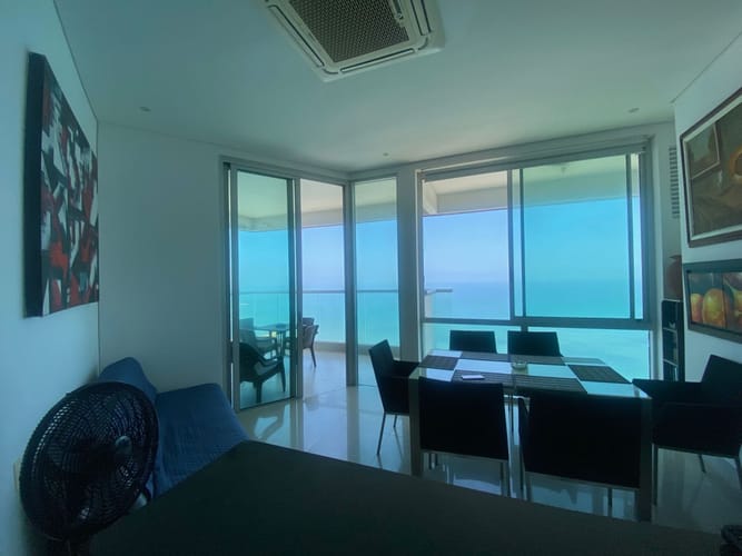 Apartamento de 2 alcobas en venta en Bocagrande, Cartagena, 97 m² · foto 3 de 24