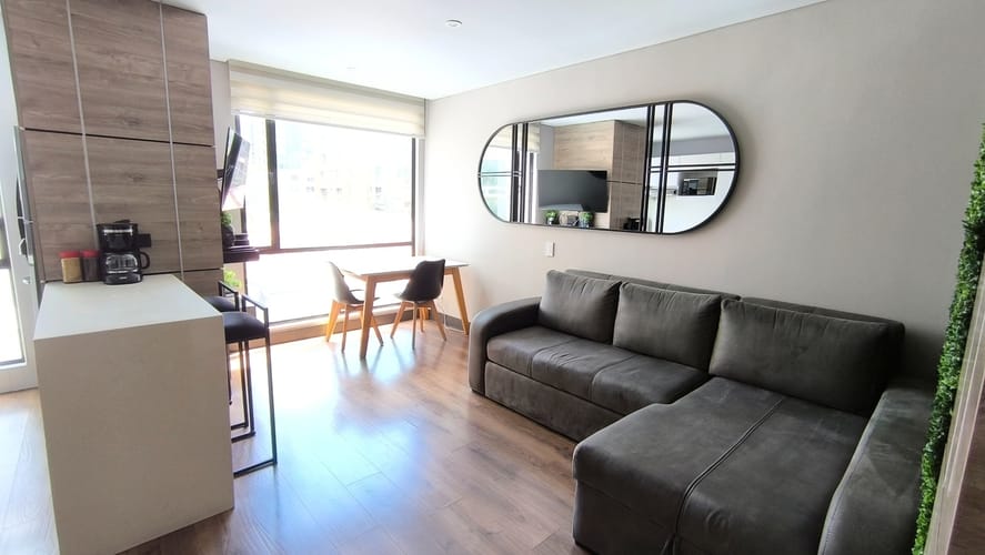 Apartamento de 1 alcoba en venta en Chico, Bogotá, 43 m² · foto 7 de 17