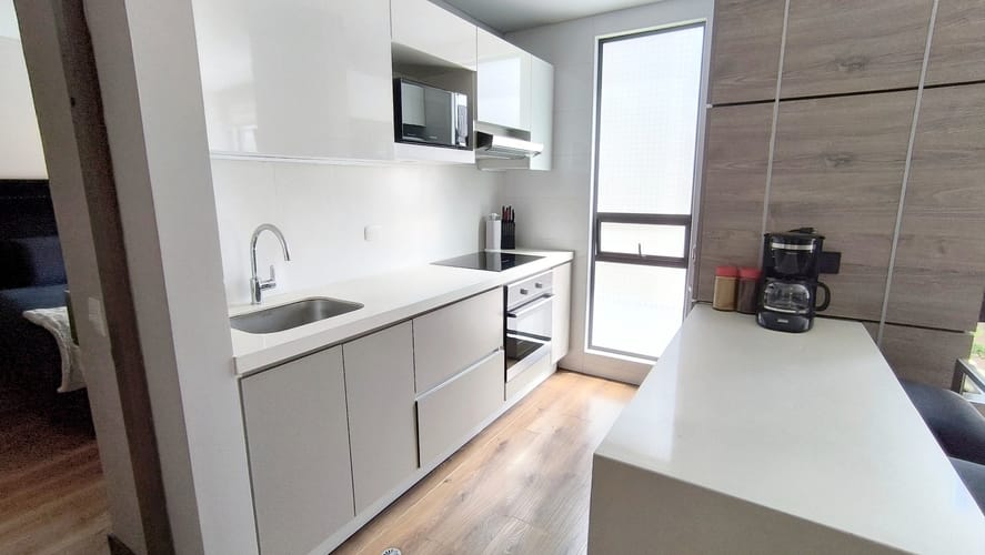 Apartamento de 1 alcoba en venta en Chico, Bogotá, 43 m² · foto 8 de 17