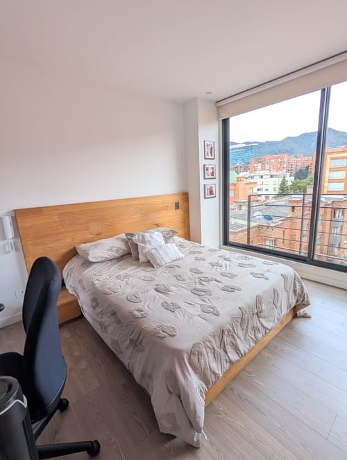 Apartamento de 1 alcoba en arriendo en Chicó Alto, Bogotá, 63 m² · foto 8 de 10