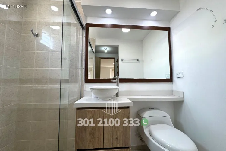 Apartamento de 3 alcobas en arriendo en Loma De Los Bernal, Medellín, 90 m² · foto 16 de 24