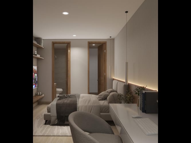 Apartamento de 2 alcobas en venta en San Salvador, Barranquilla, 65 m² · foto 5 de 14