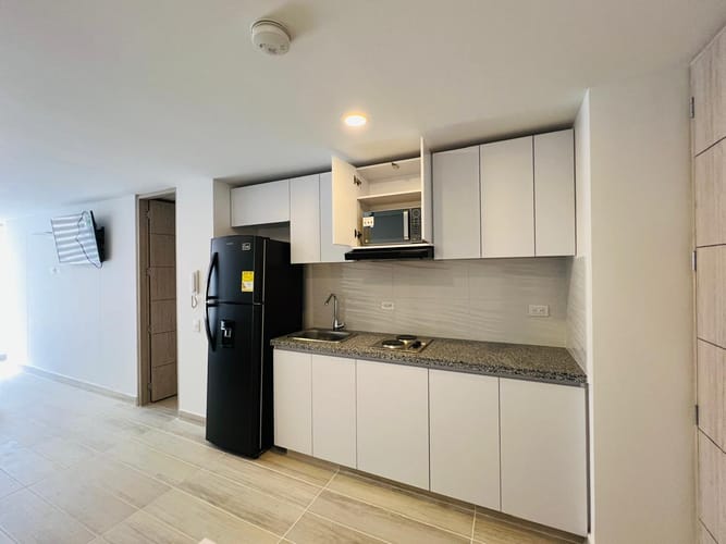 Apartaestudio en arriendo en Las Nieves, Bogotá, 32 m² · foto 2 de 12