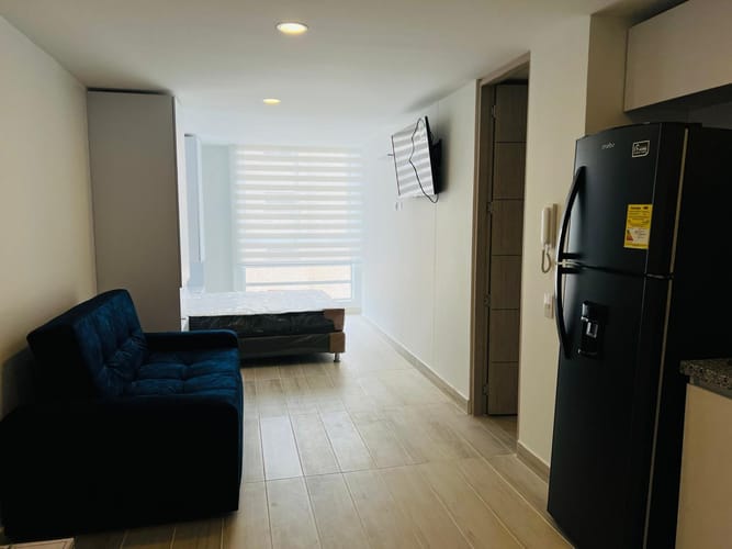 Apartaestudio en arriendo en Las Nieves, Bogotá, 32 m² · foto 4 de 12