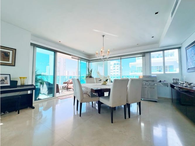 Apartamento de 3 alcobas en venta en Castillogrande, Cartagena, 233 m² · foto 2 de 20