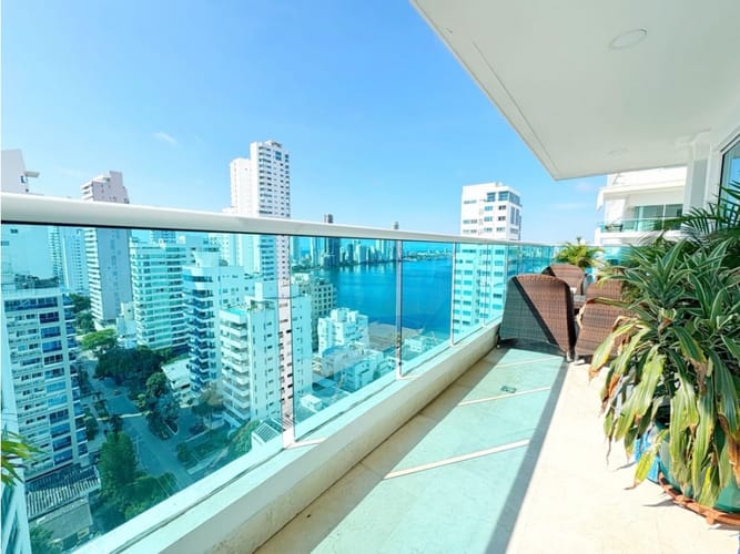 Apartamento de 3 alcobas en venta en Castillogrande, Cartagena, 233 m² · foto 6 de 20