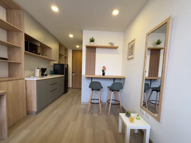 Apartaestudio en arriendo en Quinta Paredes, Bogotá, 20 m² · foto 6 de 10