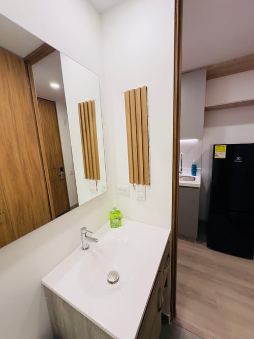 Apartaestudio en arriendo en Quinta Paredes, Bogotá, 20 m² · foto 8 de 10