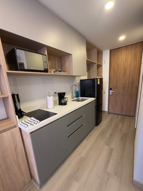 Apartaestudio en arriendo en Quinta Paredes, Bogotá, 20 m² · foto 10 de 10