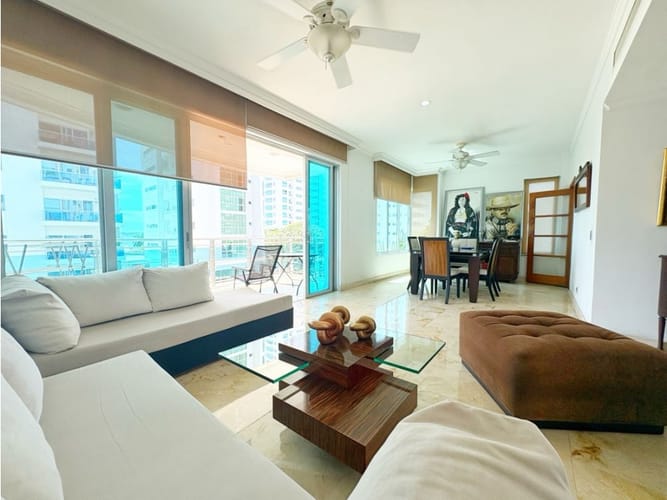 Apartamento de 3 alcobas en venta en Castillogrande, Cartagena, 167 m² · foto 2 de 19