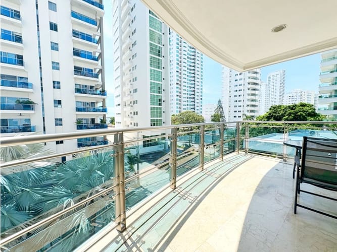 Apartamento de 3 alcobas en venta en Castillogrande, Cartagena, 167 m² · foto 4 de 19